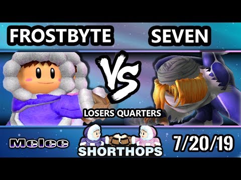 Short Hops 4 SSBM - Frostbyte (Ice Climbers) Vs. Seven (Sheik) Smash Melee Losers Quarters