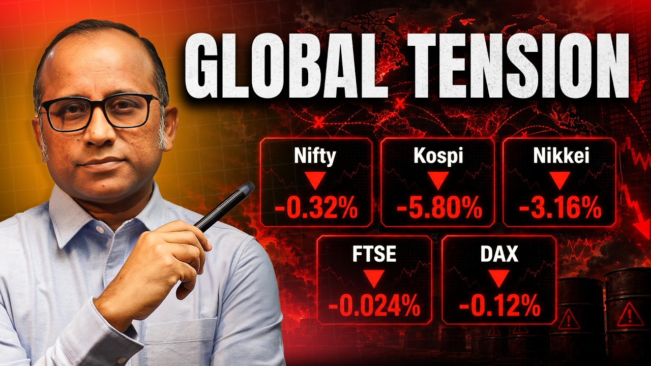 Nifty 24,000 पर आ गया — Global Market क्यों डरा? #bulltrack