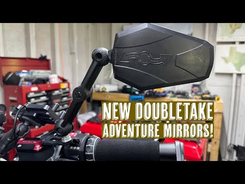 Doubletake Redesigned their Adventure Motorcycle Mirrors! 2024 Version