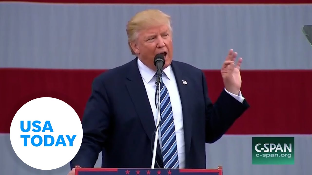 Jury shown clips from Donald Trump's 2016 campaign in hush money trial | USA TODAY