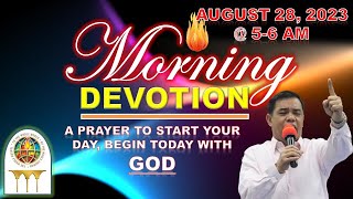 &quot;IN THE GAME OF LIFE, WINNING IS EVERYTHING&quot;  MORNING PRAY DEVOTION / AUGUST 28 2023