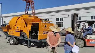 新固定式混凝土泵 JBS type concrete pump with mixer all in one equipment | 图像 4 - Machineryline