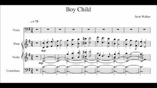 Scott Walker &#39;Boy Child&#39; - transcription