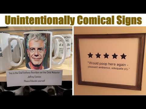 Comical Signs That Didn’t Necessarily Try to Make You Laugh