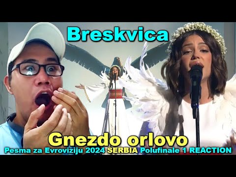 Breskvica - Gnezdo orlovo - Pesma za Evroviziju 2024 Polufinale 1 REACTION
