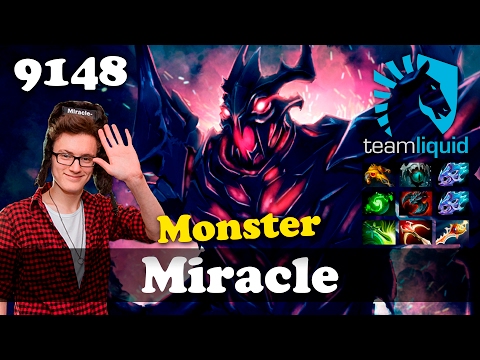Miracle Shadow Fiend 9 slotted Monster | 9148 MMR Dota 2