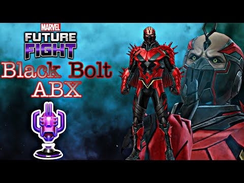[SILENCE SEASON] Universal Villain Black Bolt T3 lvl 80 with ctp Rage #marvel_future_fight