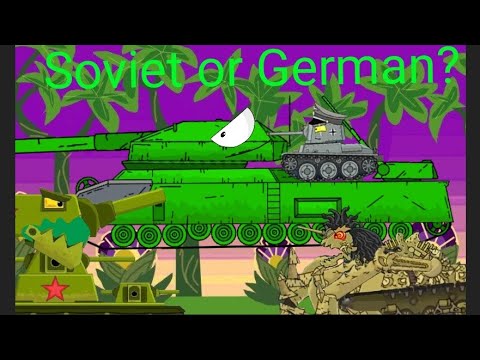 German spy - cartoon about tanks