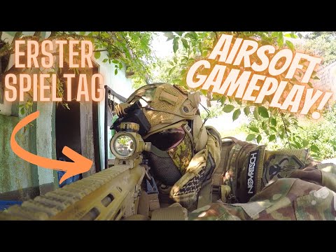 Mein ERSTER Spieltag!!! Airsoft Gameplay eines Anfängers 4K | SWAG Airsoft (Deutsch/German)