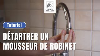 💧 Comment détartrer un mousseur de robinet ?