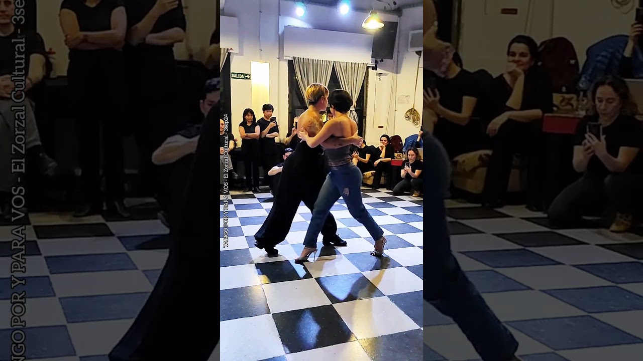 Ludmila Sol y Alejandra Mantiñan. Una noche de Garufa (Tanturi) Muestra de la Clase en el Zorzal