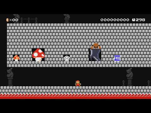 The 5 power up puzzle by Original90 - Super Mario Maker 2 - No Commentary 1bx