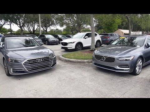 Volvo S90 vs Audi A8 - which exterior design do you prefer?