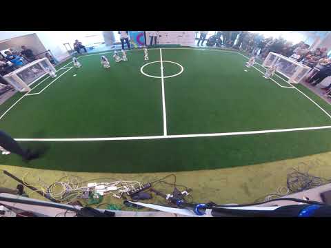 RoboCup 2019, Sydney: Nao Devils vs. HULKs - 2nd Half [Field E]