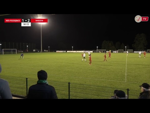Ner Poddębice - Widzew Łódź - cały mecz