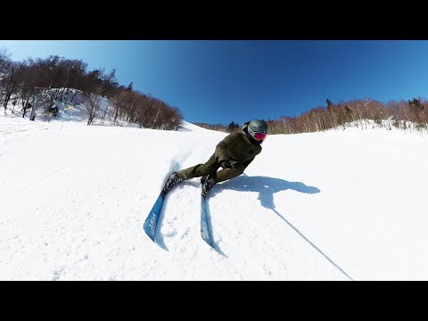 【富良野】北の峰の山頂から山麓まで一気に滑り降りる［TOP TO BOTTOM］｜TAKEHIRO