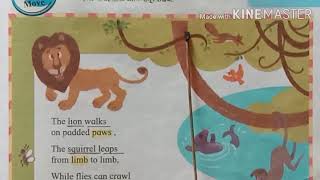 Std -5th , English , Unit 4 ,How creatures move , Page no.47