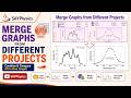 How to merge graphs from different projects in origin