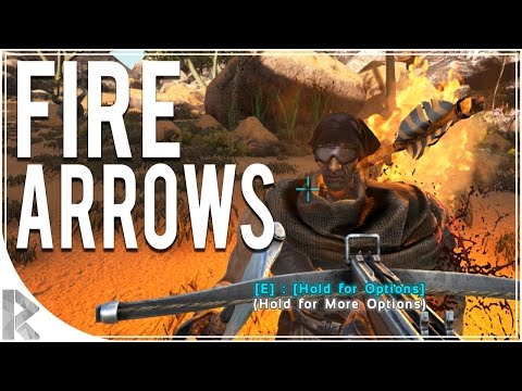 Fire Arrows are OP! - Ark Survival Evolved Scorched Earth DLC - Part 9 (Ark Scorched Earth)