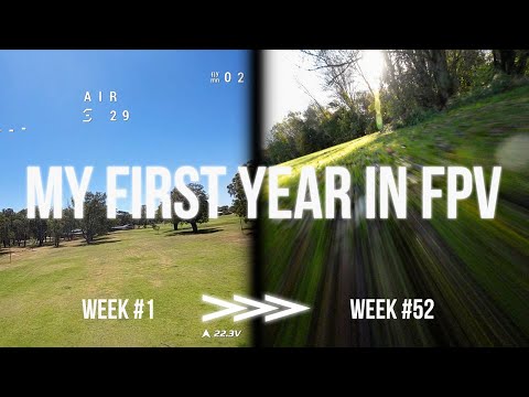My First Year in FPV | week by week progression