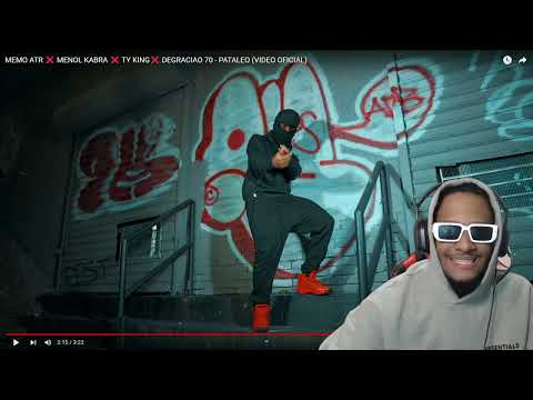 MEMO ATR ❌ MENOL KABRA ❌ TY KING❌ DEGRACIAO 70 - PATALEO (VIDEO OFICIAL) REACCION