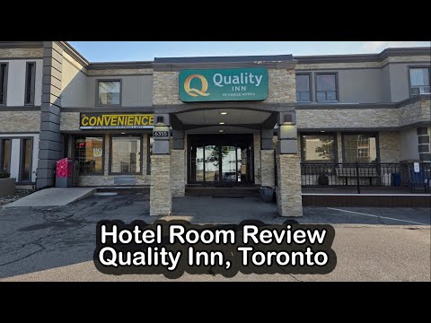 Quality Inn Hotel Review. Toronto Pearson Airport Hotel.