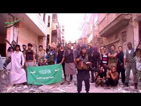 بيان انضمام كتيبة جنود بيت المقدس إلى لواء جند الرحمن في دير الزور