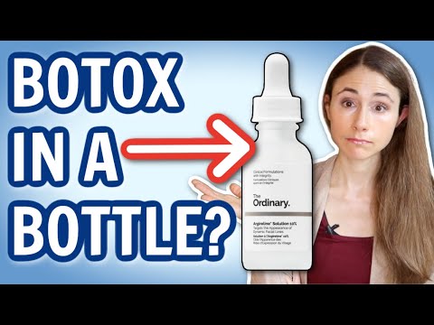 Is ARGIRELINE BOTOX IN A BOTTLE? DERMATOLOGIST
