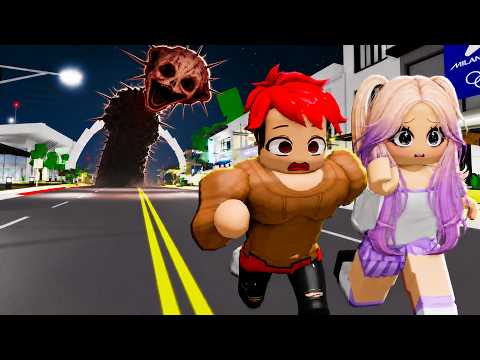 SOBREVIVIMOS al ATAQUE de THE BOILED ONE en BROOKHAVEN con LYNA en ROBLOX
