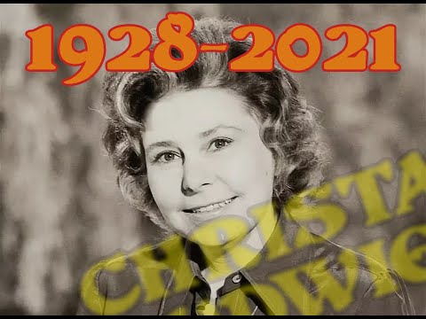 CHRISTA LUDWIG ist TOT