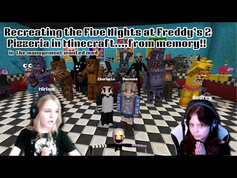 Recreating the FNaF 2 movie pizzeria from memory! (mostly) | Management Wanted | pt 1