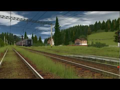 Tren international Moscova - Bucuresti