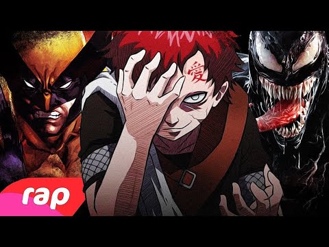 Rap do Gaara, Venom e Wolverine - NERD HITS REEDITADO