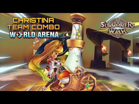 Christina Team Combo in World Arena Ep. 3 - Summoners War