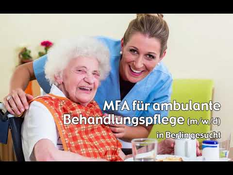 MFA / Arzthelfer für ambulante Behandlungspflege (w/m/d) in Berlin, gesucht: