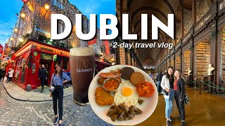 FIRST TIME TRAVELLING TO DUBLIN, IRELAND 🇮🇪 (2-Day Travel Vlog)