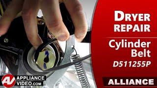Speed Queen Dryer Will Not Spin - Cylinder Belt Repair