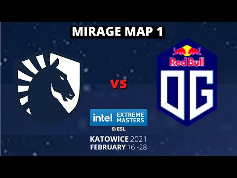 Liquid vs OG - MIRAGE MAP 1 - Upper bracket - IEM Katowice 2021 | CSGO
