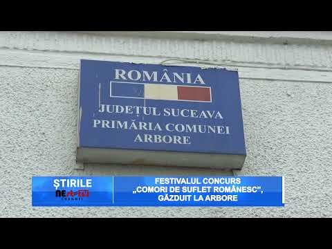 Festivalul concurs „COMORI DE SUFLET ROMÂNESC”, găzduit la Arbore