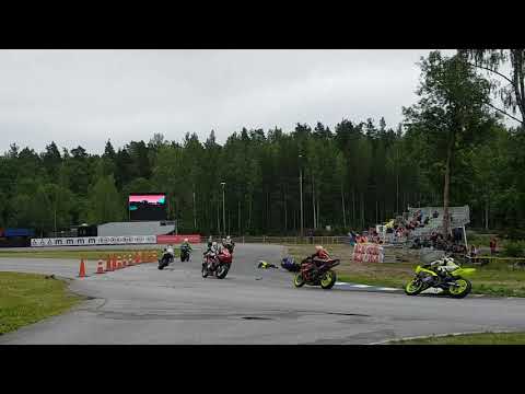 Imatran ajot 8. July 2018, Open SS/STK crash