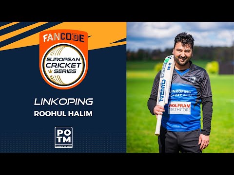 POTM: R.Halim - LKP vs IND | Highlights | FanCode ECS Stockholm, Sweden Day 1 | ECS22.195