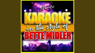 Bless You Child (In the Style of Bette Midler) (Karaoke Version)