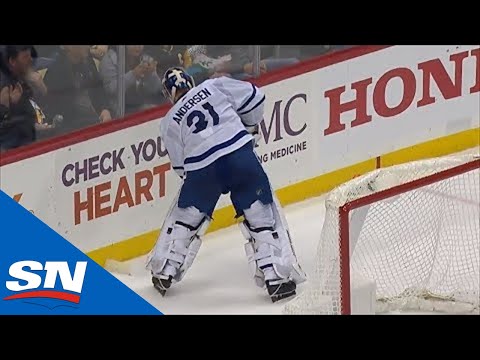 Teddy Blueger Scores After Frederik Andersen Turns The Puck Over