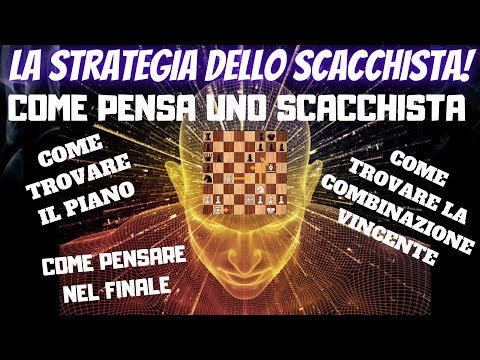 COME PENSA UNO SCACCHISTA | LA STRATEGIA DELLO SCACCHISTA