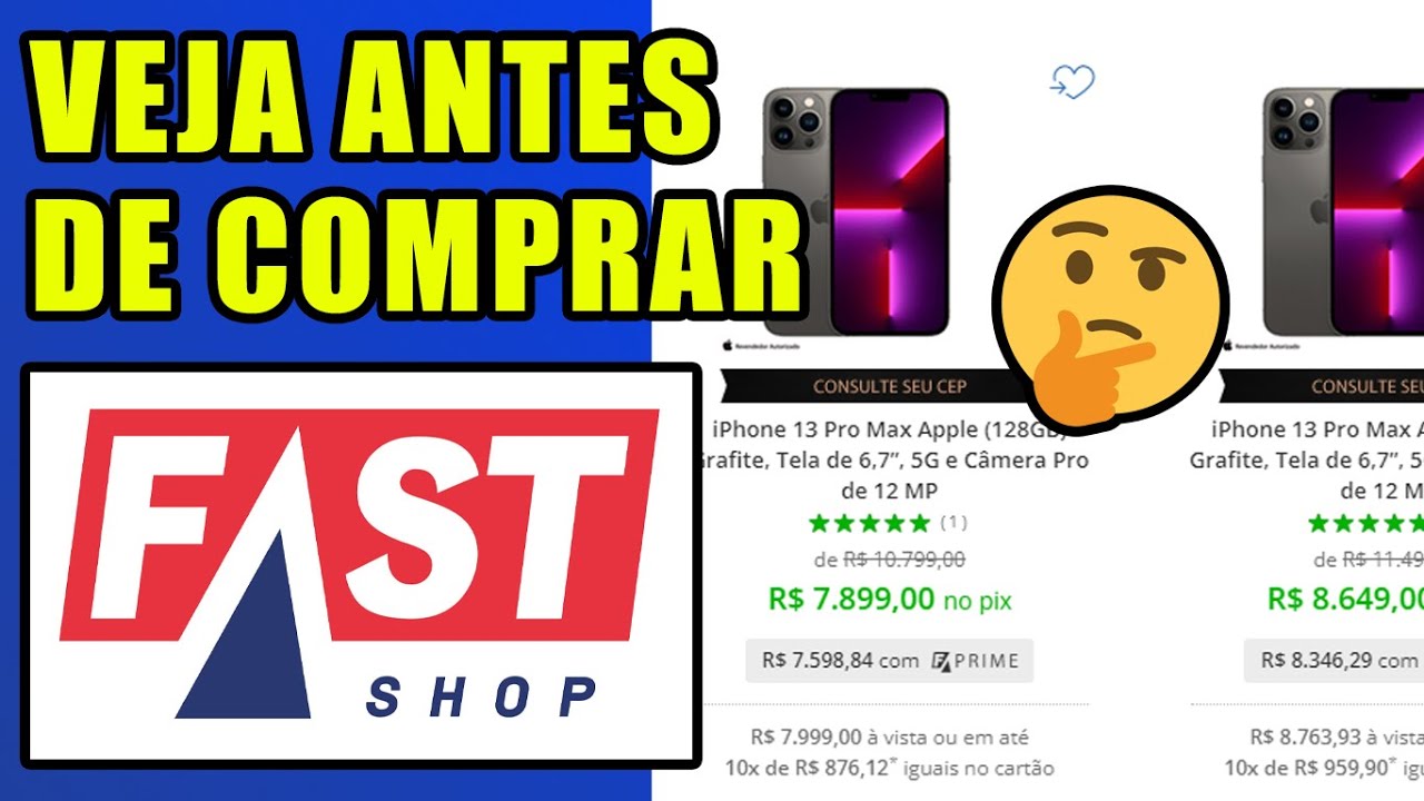 Vale a pena comprar no site FAST SHOP em 2022 É confiável
