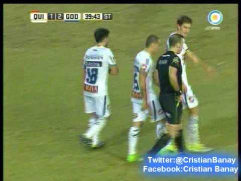 Quilmes 1 Godoy Cruz 3 (Relato Nico Campolongo) Torneo Primera Division 2016