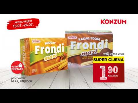 Iz novog Konzumovog kataloga izdvajamo! 13.-26.07.2017.