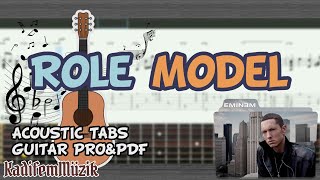 Eminem-Role Model Easy Acoustic Guitar Tutorial Tabs