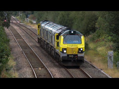 *MEGA FREIGHTLINER CONVOY* 70016 & 66616 & 66607 & 66613 & 66620 & 70015 on 0K98 on 26.09.20 - HD