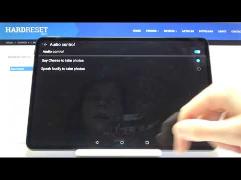 How to Turn On Camera Audio Control in HUAWEI MatePad Pro – Voice Control